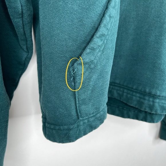 Madhappy Aspen Ski Lodge Hoodie Green Sweatshirt Heavyweight Cotton Small Medium - Picture 5 of 15